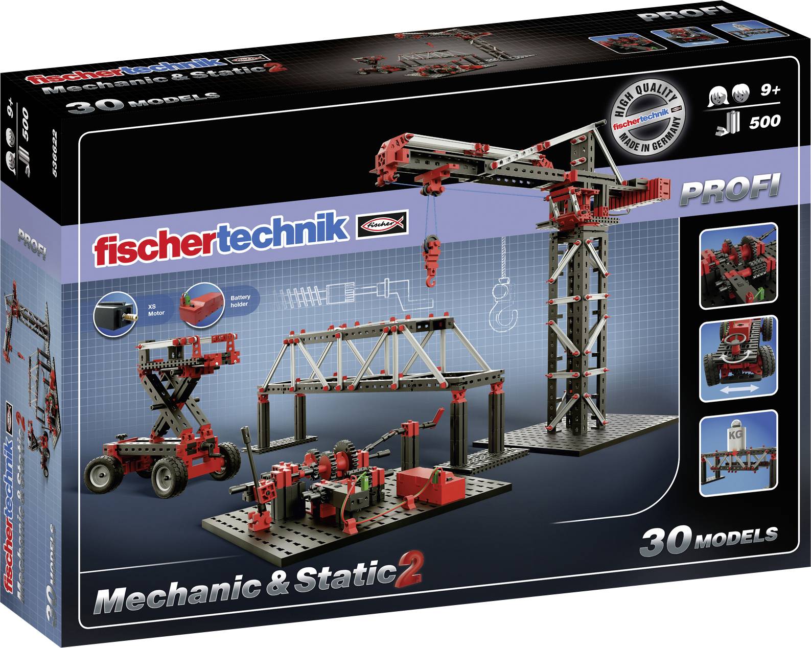 fischertechnik 536622 PROFI Mechanic & Static 2 Zestaw Od 9 lat - obrazek 1