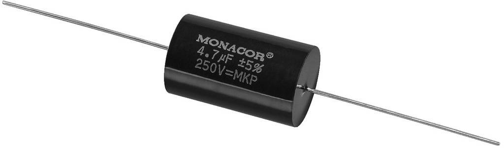 Kondensator głośnikowy Monacor MKPA-47 MKPA-47, 1 szt. - obrazek 1