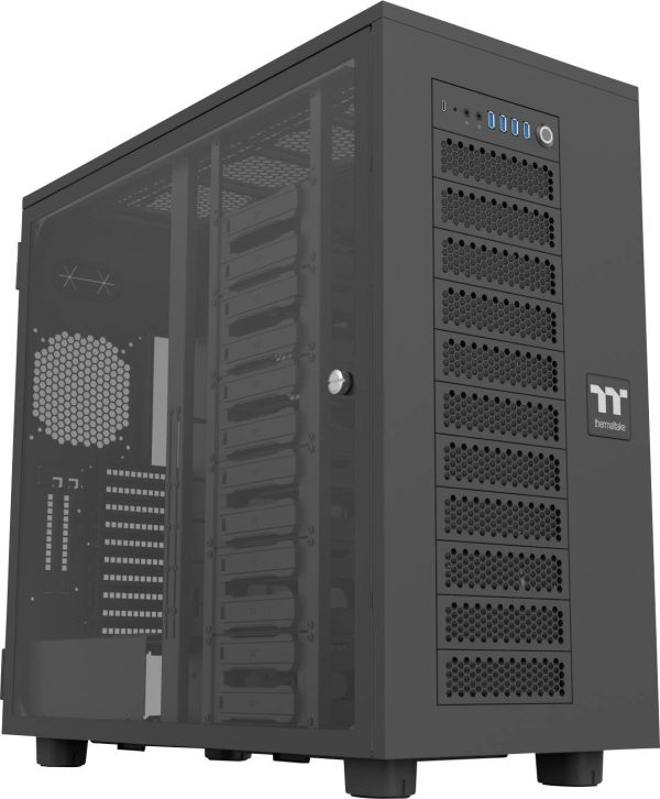 Thermaltake AX700 Black Full Tower Obudowa gamingowa czarny