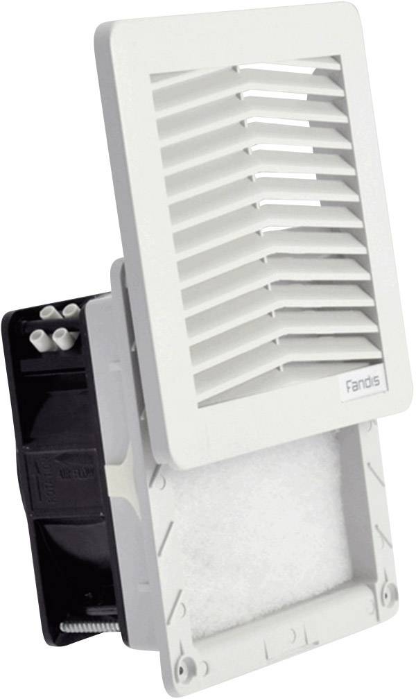 Fandis FF12A230UF Wentylator do szafy rozdzielczej 230 V/AC 18 W (S x W x G) 150 x 150 x 65.5 mm 1 szt.