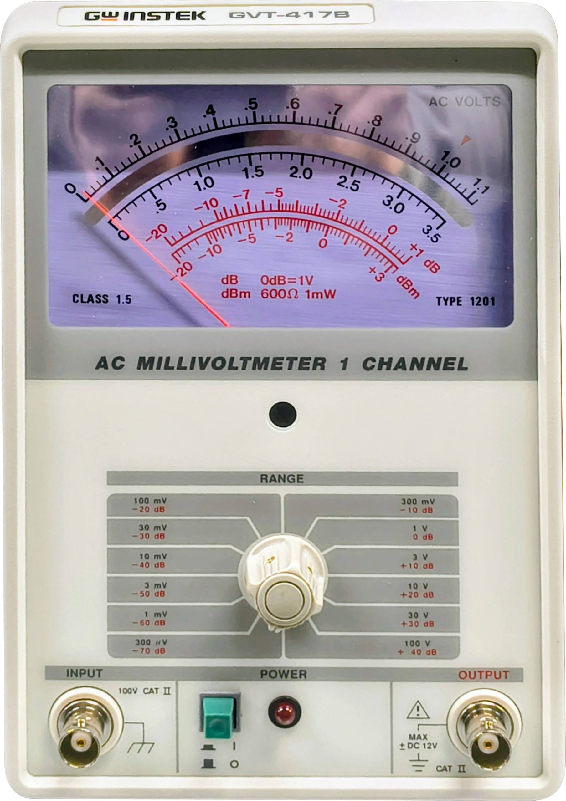 GW Instek 01VT417B00GS GVT-417B Miernik miliwoltów 1 szt. - obrazek 1
