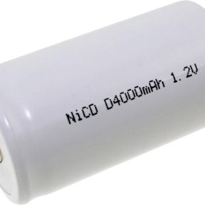 Mexcel D-D4000H Akumulator specjalny D (R20) Możliwa wysoka temperatura, Płaska-Góra NiCd 1.2 V 4000 mAh 1 szt. Mexcel D-D4000H Akumulator specjalny D (R20) Możliwa wysoka temperatura, Płaska-Góra NiCd 1.2 V 4000 mAh 1 szt.