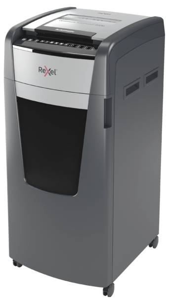 Rexel Optimum AutoFeed+ 600X Niszczarka 600 ark. Mikronacięcia 4 x 36 mm P-4 110 l Niszczy także spinacze do papieru, zs - obrazek 1