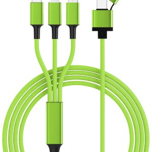 Smrter Kabel do ładowania USB USB 2.0 Złącze męskie Lightning, Złącze męskie USB-A, Złącze męskie USB-C®, Złącze męskie Smrter Kabel do ładowania USB USB 2.0 Złącze męskie Lightning, Złącze męskie USB-A, Złącze męskie USB-C®, Złącze męskie