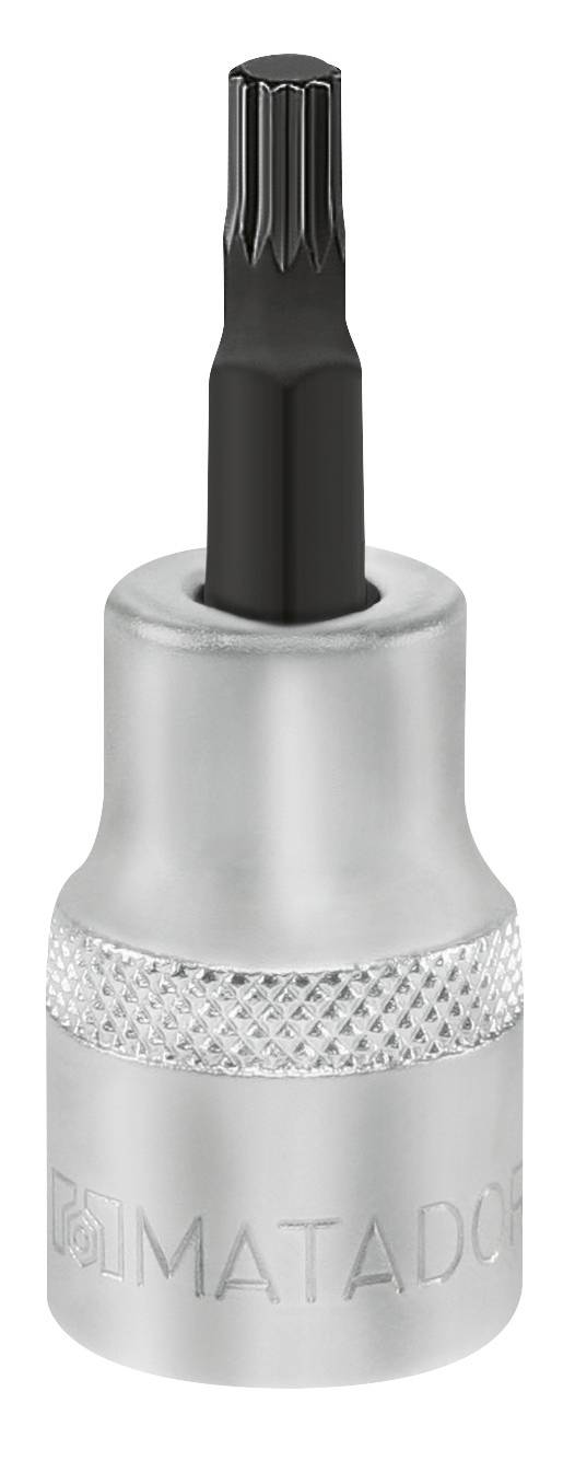 Matador Schraubwerkzeuge 40790100 Zewnętrzny wielowypustowy (XZN) Nasadka trzpieniowa 10 mm M10 1/2" (12.5 mm) - obrazek 1