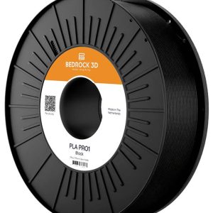 Filament do drukarek 3D PLA Pro BEDROCK 3D PR1-7502b450, Średnica filamentu: 2.85 mm, 4500 g, czarny
