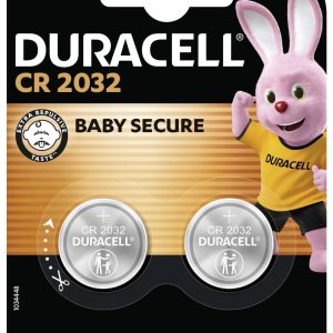 Ogniwo guzikowe CR 2032 Duracell Elektro 2032 3 V 2 szt. 220 mAh litowe Ogniwo guzikowe CR 2032 Duracell Elektro 2032 3 V 2 szt. 220 mAh litowe