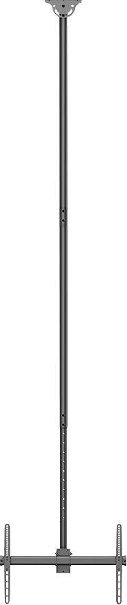 Neomounts CL35-440BL16XL Uchwyt sufitowy do telewizora 94,0 cm (37") - 177,8 cm (70") Uchwyt sufitowy, z regulowaną wyso - obrazek 1
