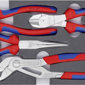 Zestaw szczypiec Knipex Basic Chrom 00 20 01 V17, do warsztatu Zestaw szczypiec Knipex Basic Chrom 00 20 01 V17, do warsztatu