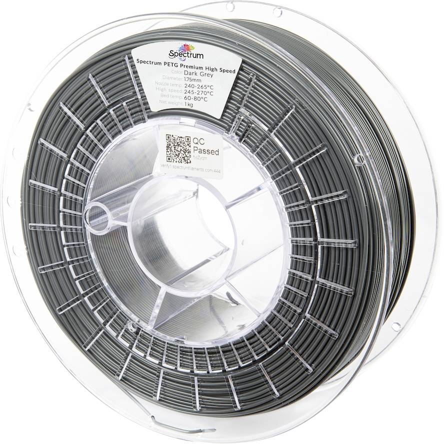Spectrum Filaments 81539 PETG Premium High Speed Filament do drukarek 3D PETG Żarnik o dużej prędkości, odporny na chemi - obrazek 1