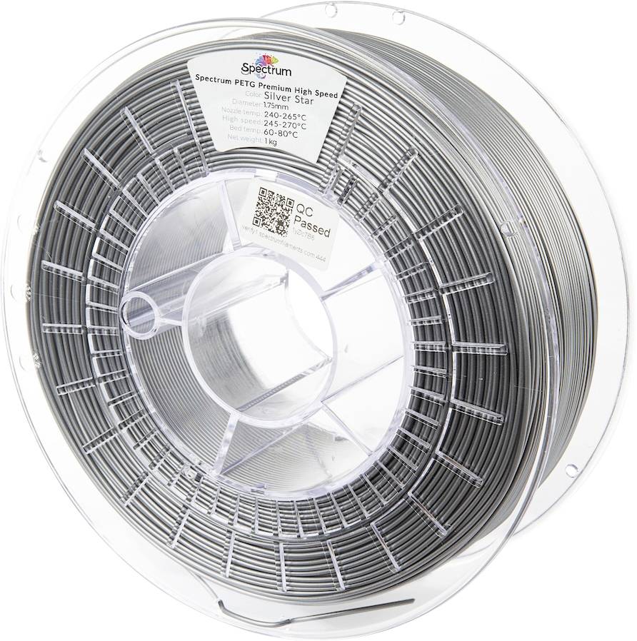Spectrum Filaments 81540 PETG Premium High Speed Filament do drukarek 3D PETG Żarnik o dużej prędkości, odporny na chemi - obrazek 1