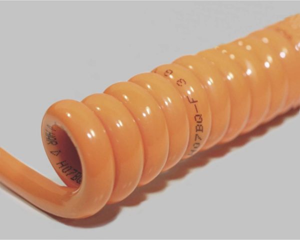 BKL Electronic;1506109;Przewód spiralny;H07BQ-F400 mm/ 1600 mm;3 G 2.50 mm²;pomarańczowy1 szt.