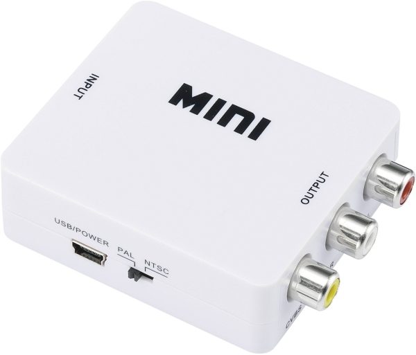 konwerter SpeaKa Professional SP-HDMI2AV [HDMI – RCA/Cinch kompozytowy] 1920 x 1080 Pixel