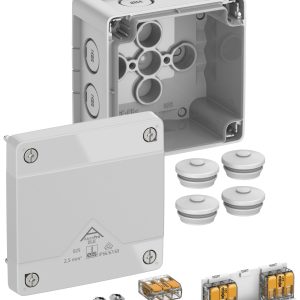 Skrzynka przyłączeniowa Spelsberg Abox Pro SLK-2,5², IP66, IP67, IP69, (D x S x W) 92 x 92 x 60 mm, szary, 1 szt. Skrzynka przyłączeniowa Spelsberg Abox Pro SLK-2,5², IP66, IP67, IP69, (D x S x W) 92 x 92 x 60 mm, szary, 1 szt.
