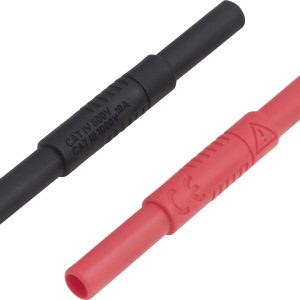 VOLTCRAFT MSL-504 Łącznik przewodów pomiarowych złącze żeńskie 4 mm złącze żeńskie 4 mm czarny, czerwony 1 szt. VOLTCRAFT MSL-504 Łącznik przewodów pomiarowych złącze żeńskie 4 mm złącze żeńskie 4 mm czarny, czerwony 1 szt.
