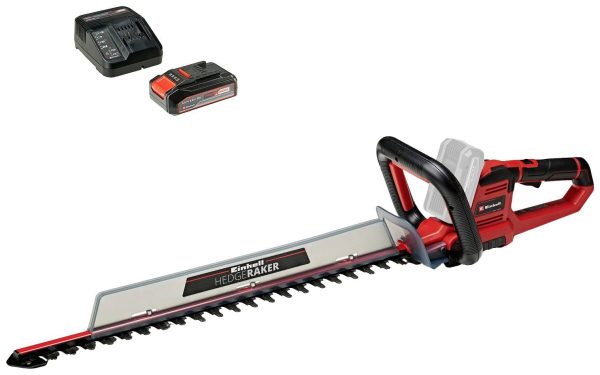 Einhell GE-CH 18/60 Li + 2,5 Ah Starter-Kit akumulatorowy Nożyce do żywopłotu zaw. ładowarkę, zaw. akumulator 48 W 18 V