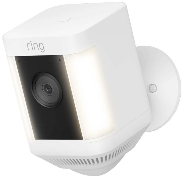 Kamera monitoringu IP ring Spotlight Cam Plus – Plug-In – White 8SH1S2-WEU0 WLAN 1920 x 1080 px