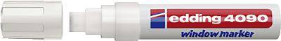 Edding 4090 4-4090049 Marker kredowy biały 4 mm, 15 mm