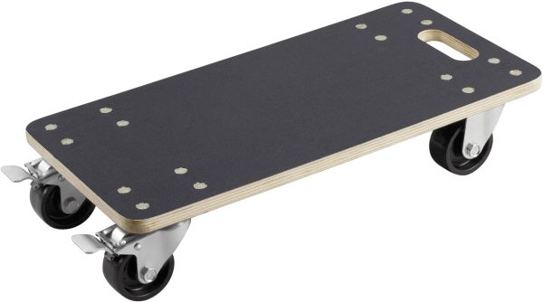 Wózek płaski Metafranc WU0822000 PA Maksymalne obciążenie: 400 kg 590 mm x 290 mm x 126 mm Ilość rolek 4