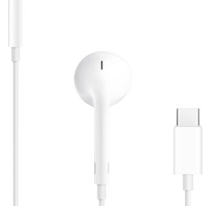 Apple EarPods (USB-C) Słuchawki douszne przewód stereo biały odporne na pot, odporne na wodę, regulacja głośności HiFi Apple EarPods (USB-C) Słuchawki douszne przewód stereo biały odporne na pot, odporne na wodę, regulacja głośności HiFi