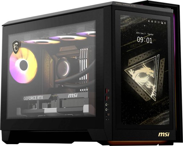 MSI Komputer gamingowy MEG Vision X AI 2NVV7-009AT 2.5 cm (1 cal) Intel® Core™ Ultra 9 (Series 2) 265 K 5.5 GHz 32 GB RA