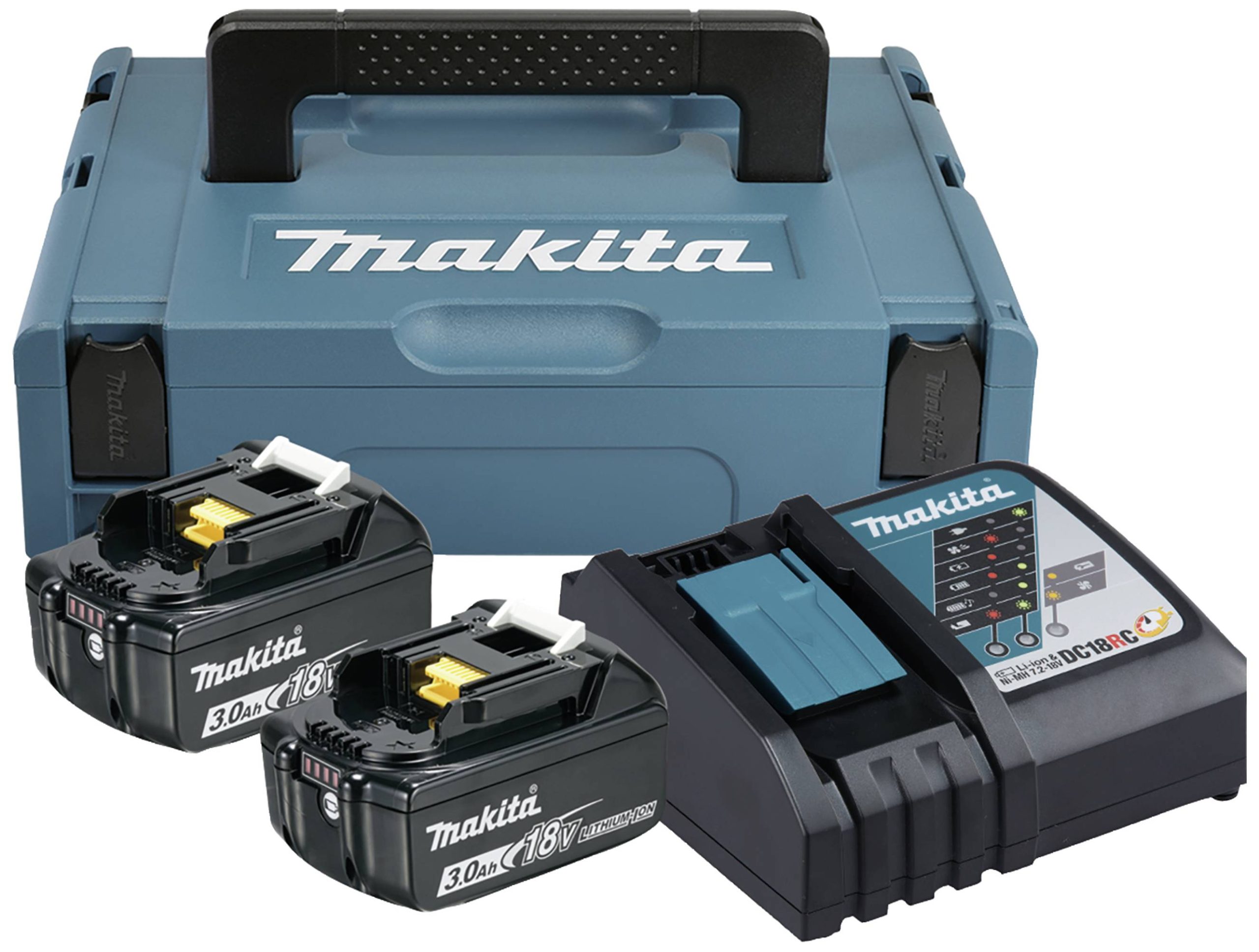 Makita 197952-5 197952-5 Ładowarka i akumulator do elektronarzędzi 18 V 3 Ah Li-Ion - obrazek 1
