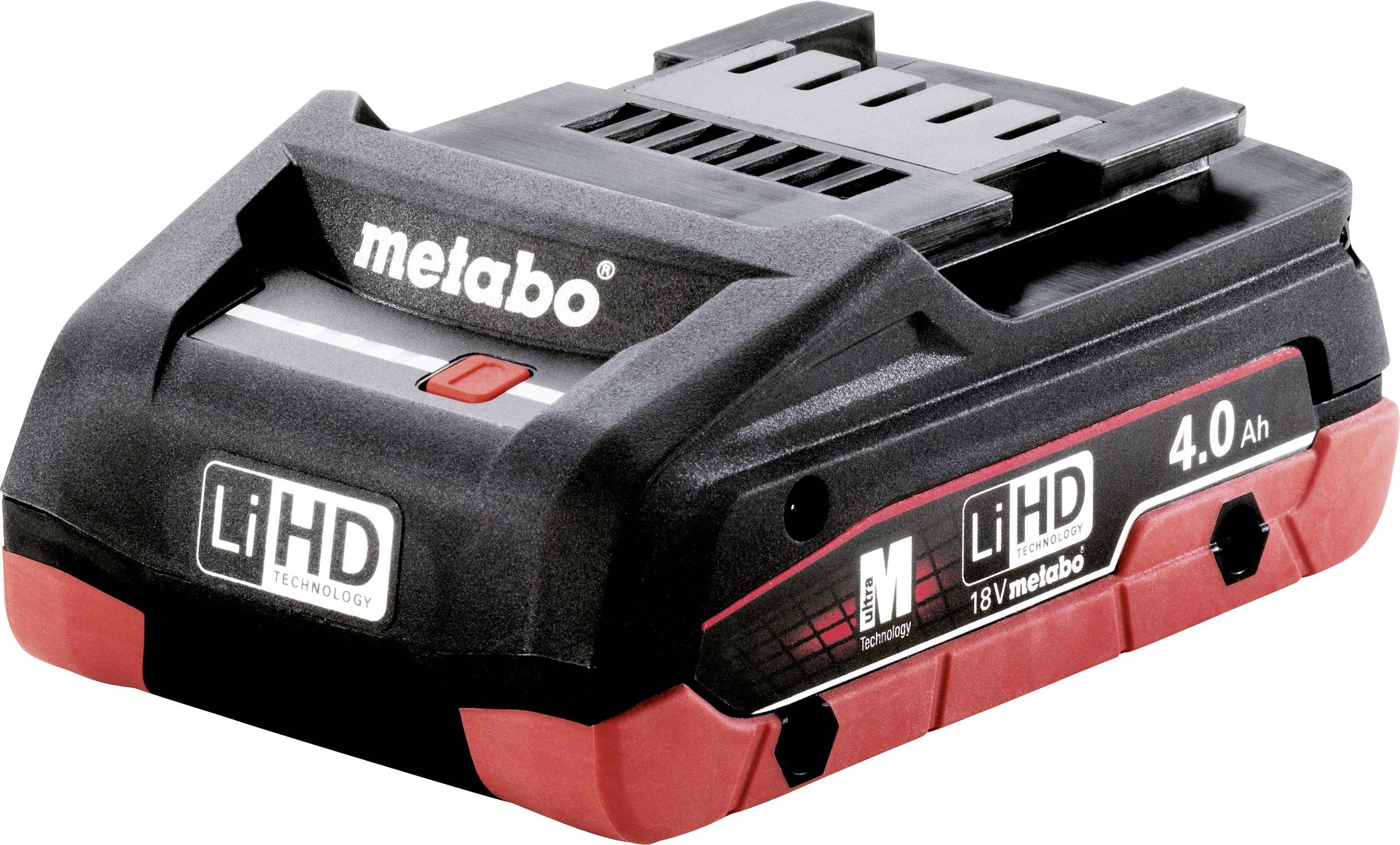 Metabo 625367000 LiHD Akkupack 18 V - 4,0 Ah "AIR COOLED" Akumulator do elektronarzędzi 18 V 4 Ah LiHD - obrazek 1