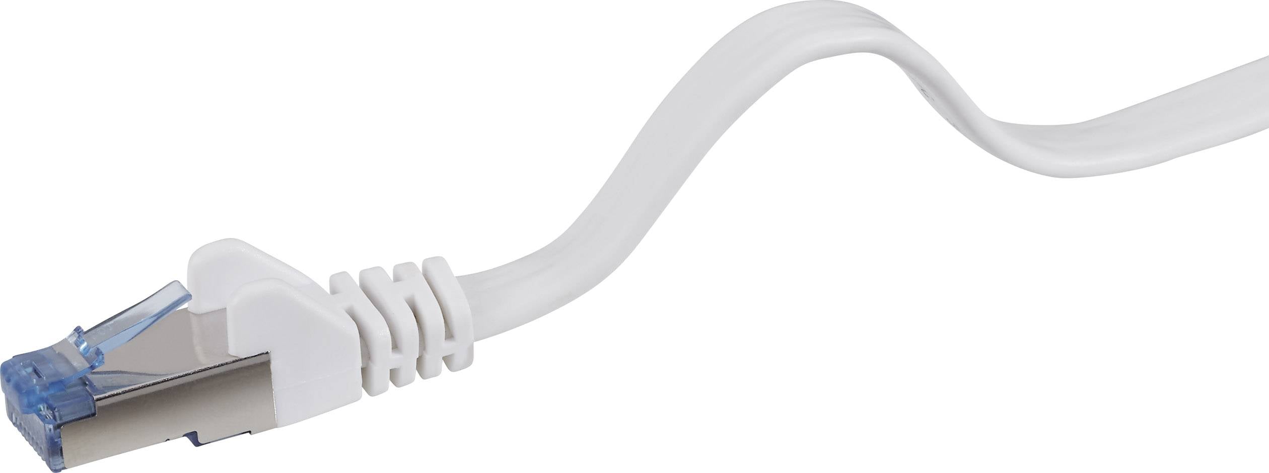 kabel LAN Renkforce RF-4149846, 1 szt., RJ45, CAT 6a, U/FTP, 5.00 m, szary - obrazek 1