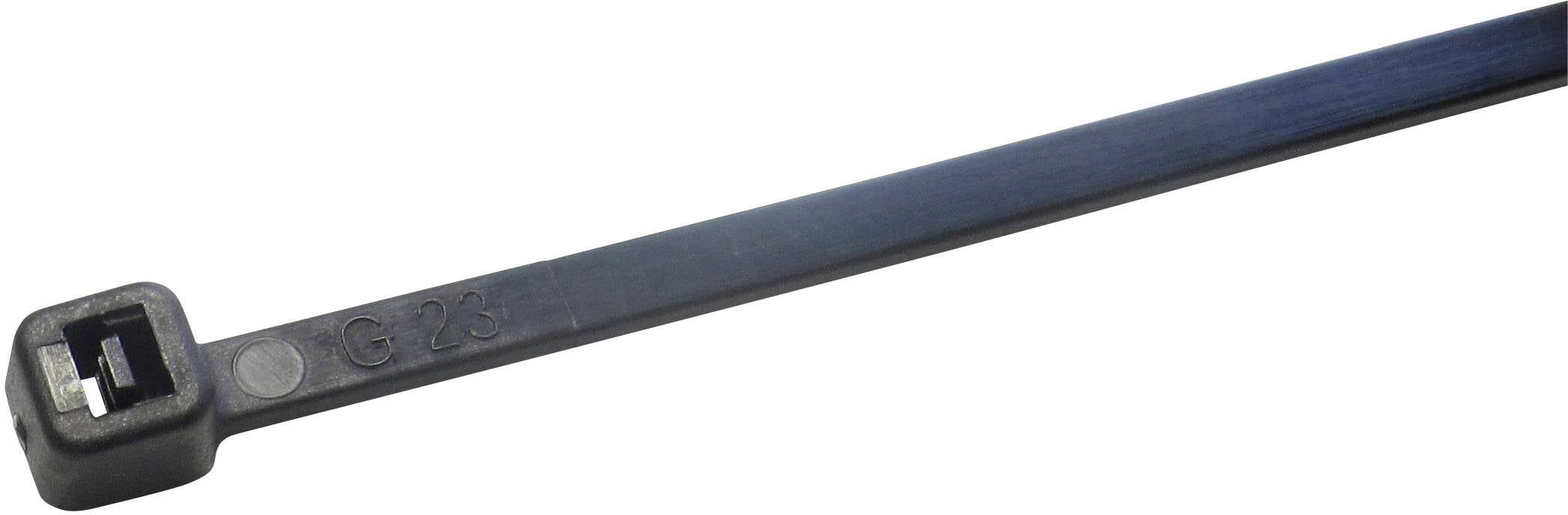 WKK 110297071 110297071 Opaska kablowa 540 mm 7.60 mm czarny stabilizacja UV 100 szt. - obrazek 1