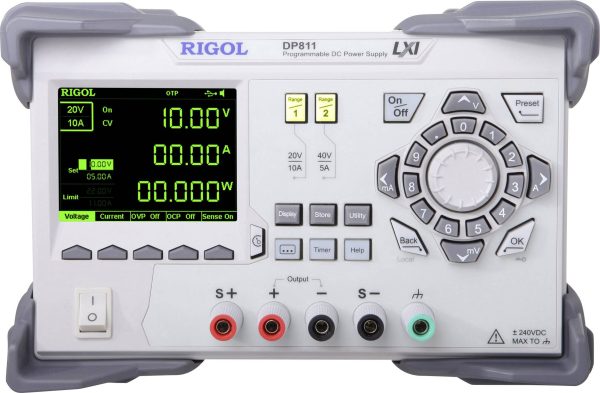 Zasilacz laboratoryjny regulowany Rigol DP811 0 – 40 V/DC 0 – 10 A 200 W