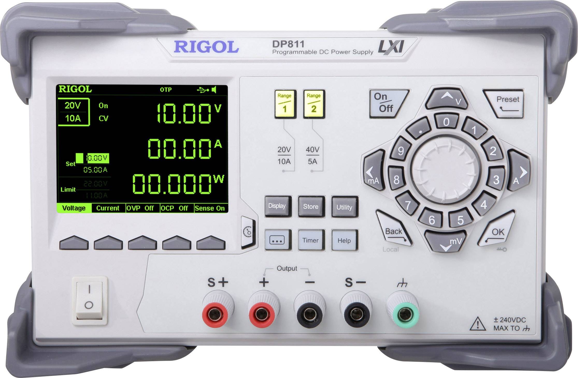 Zasilacz laboratoryjny regulowany Rigol DP811 0 - 40 V/DC 0 - 10 A 200 W - obrazek 1