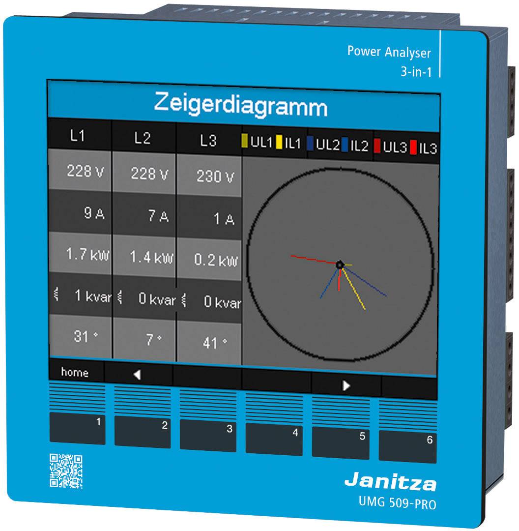 Janitza UMG 509-PRO Analizator jakości napięcia - obrazek 1