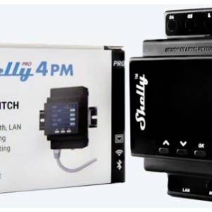 Shelly Shelly Pro 4PM Shelly Przekaźnik na szynę DIN Bluetooth, Wi-Fi Shelly Shelly Pro 4PM Shelly Przekaźnik na szynę DIN Bluetooth, Wi-Fi