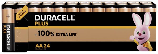 Baterie AA Duracell MN1500 CP24, 1.5 V, alkaliczno-manganowe, 24 szt.