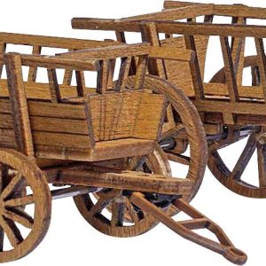 Busch 1385 H0 Model pojazdu rolniczego 2 wózki Busch 1385 H0 Model pojazdu rolniczego 2 wózki