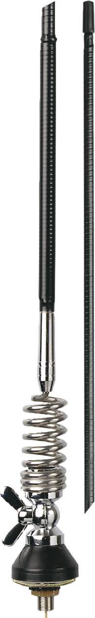 Albrecht 6725 Gamma II F Antena przenośna do CB Rodzaj Lambda 1/4