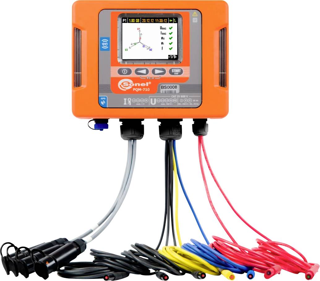 Analizator jakości zasilania Sonel PQM-710 WMDEPQM710 - obrazek 1