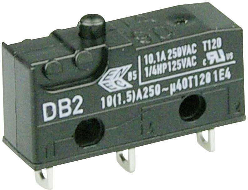 Mikroprzełącznik DB2C-A1AA 250 V/AC 10 A 1 x wł/(wł) ZF chwilowy 1 szt. - obrazek 1