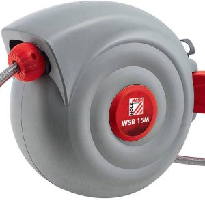 Holzmann Maschinen WSR15M WSR15M Zwijacz do węża ogrodowego 15 m 1/2 cala 1 szt. szary, czerwony Holzmann Maschinen WSR15M WSR15M Zwijacz do węża ogrodowego 15 m 1/2 cala 1 szt. szary, czerwony