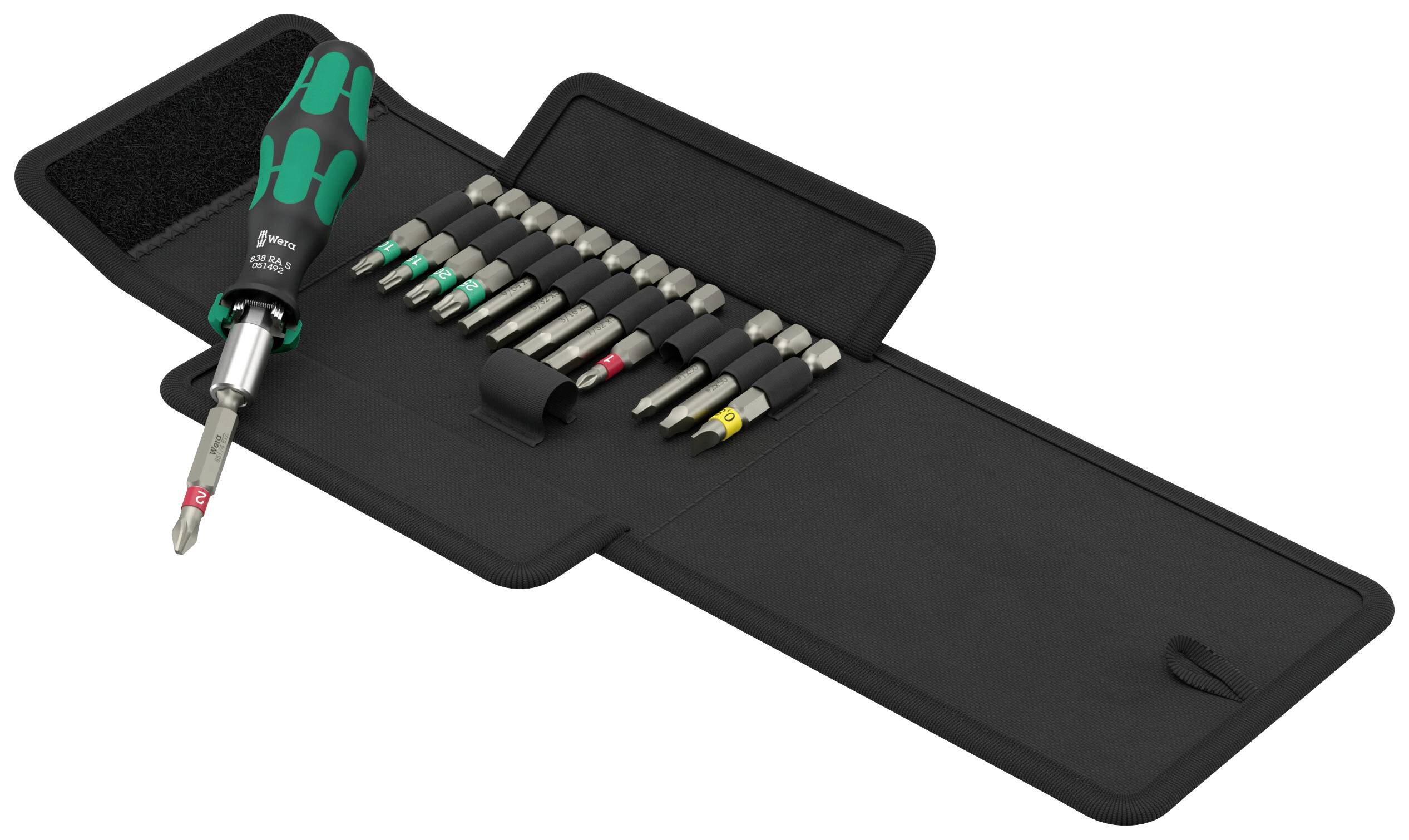 Bity Wera Kraftform Kompakt 838 RA S Imperial Set 1 05051065001 1 zest. krzyżakowy Phillips, krzyżakowy Pozidriv, TORX, - obrazek 1