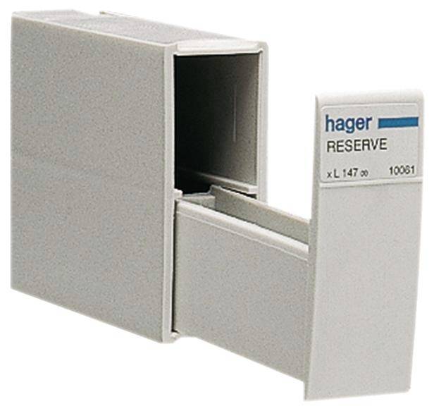 Hager L14700 Moduł rezerwowy Hager L14700 do wkładu bezpiecznikowego Moduł rezerwowy 1 szt. - obrazek 1