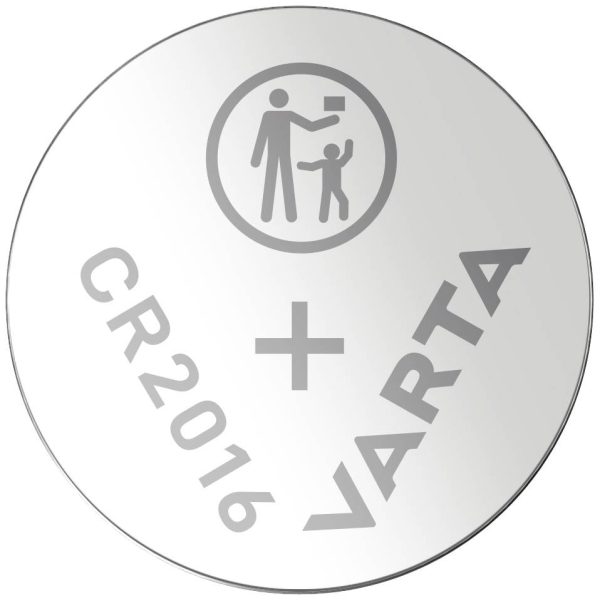 Ogniwo guzikowe CR 2016 Varta LITHIUM Coin CR2016 Bli 5 3 V 5 szt. 87 mAh litowe