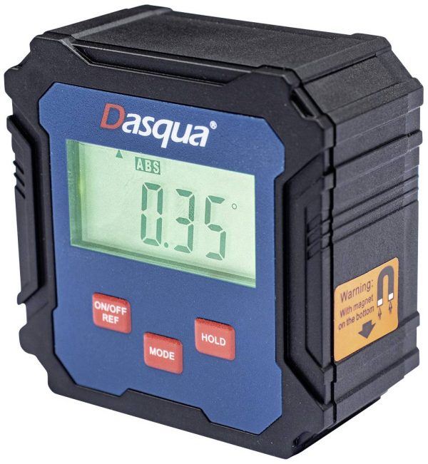 Dasqua 8400-0020 Cyfrowa skrzynka poziomująca, 4 x 90°, rozdzielczość: 0,1
