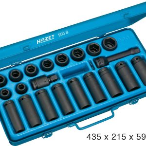 Nasadka udarowa zestaw Hazet 900S 1/2″ (12.5 mm) Nasadka udarowa zestaw Hazet 900S 1/2″ (12.5 mm)