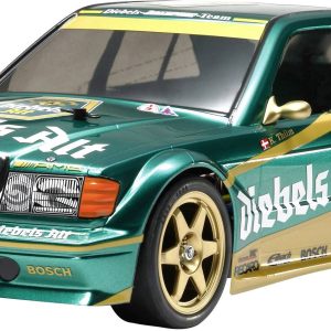 Tamiya TT-01E Mercedes-Benz 190E Diebels Alt Szczotkowy 1:10 Model samochodu RC Elektryczny Tor Napęd na wszystkie koła Tamiya TT-01E Mercedes-Benz 190E Diebels Alt Szczotkowy 1:10 Model samochodu RC Elektryczny Tor Napęd na wszystkie koła
