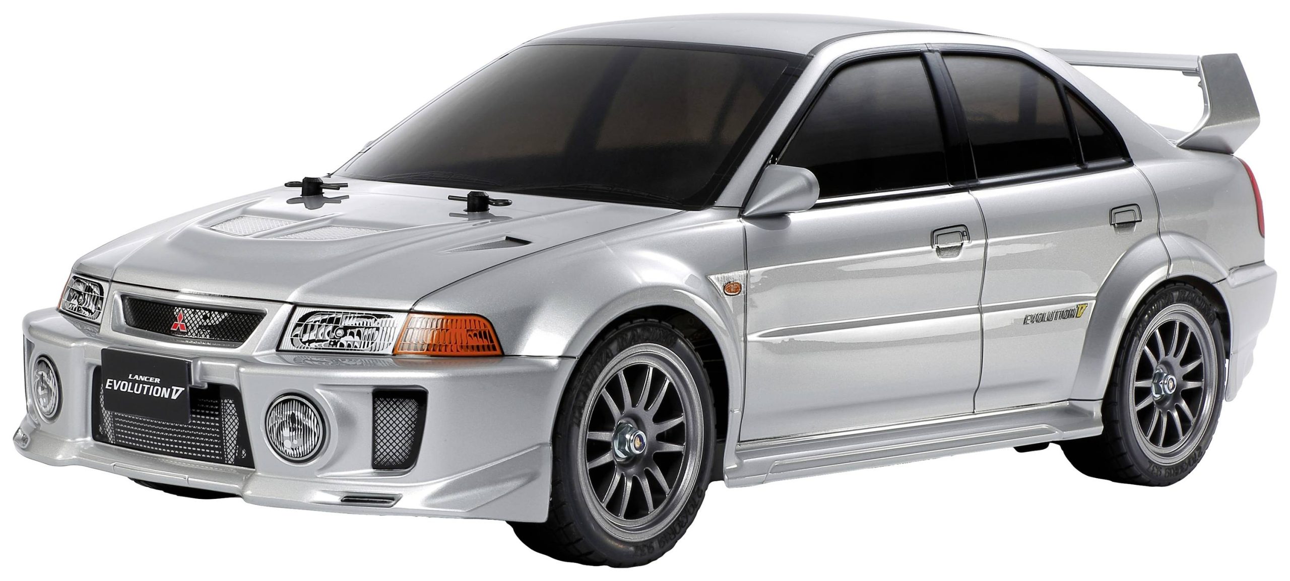 Tamiya TT-02 1:10 RC Mitsubishi Lancer Evo V TT-02 1:10 Model samochodu RC Napęd na wszystkie koła - obrazek 1