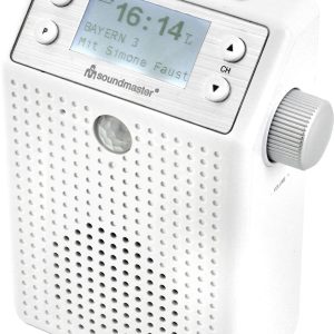 Radio gniazdkowe soundmaster DAB60WE DAB+, fale metrowe (VHF) funkcja głośnomówiąca, zawiera mikrofon, ochrona przeciwbr Radio gniazdkowe soundmaster DAB60WE DAB+, fale metrowe (VHF) funkcja głośnomówiąca, zawiera mikrofon, ochrona przeciwbr