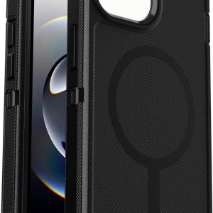 Otterbox Defender Futerał backcase Apple iPhone 17e, iPhone 16e, iPhone 15, iPhone 14, iPhone 13 czarny Kompatybilny z M Otterbox Defender Futerał backcase Apple iPhone 17e, iPhone 16e, iPhone 15, iPhone 14, iPhone 13 czarny Kompatybilny z M