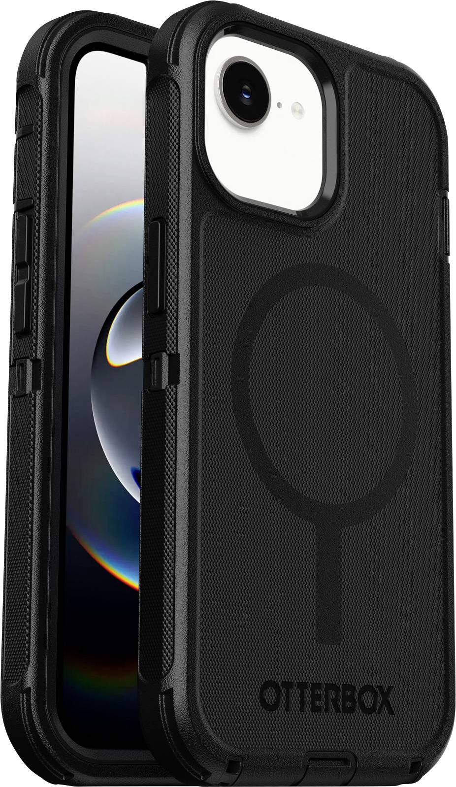 Otterbox Defender Futerał backcase Apple iPhone 17e, iPhone 16e, iPhone 15, iPhone 14, iPhone 13 czarny Kompatybilny z M - obrazek 1