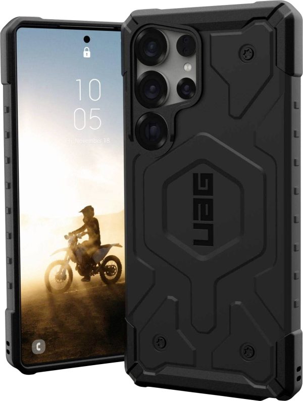 Urban Armor Gear Pathfinder Obudowa outdoorowa Samsung Galaxy S25 Ultra czarny Ładowarka indukcyjna, Odporny na wstrząsy